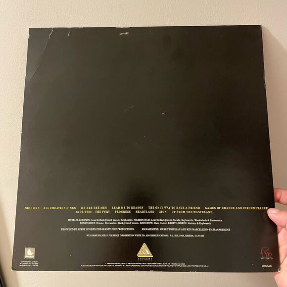 AD - Art Of The State LP vintage vinyl record christian rock - Picture 2 of 4